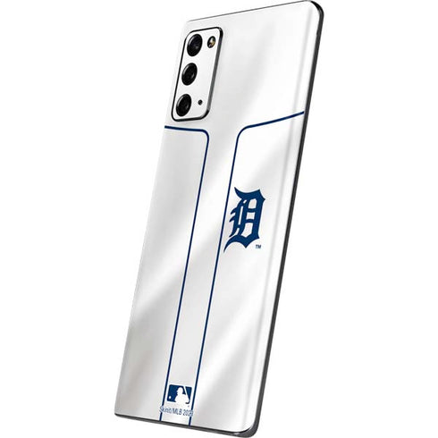 MLB Detroit Tigers Home Jersey Galaxy Note20 5G Skin